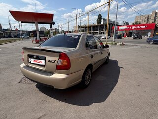 2005 Hyundai Accent ТагАЗ II, золотистый, 380000 рублей, вид 5