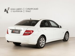 2011 Mercedes-Benz C-Класс 180 BlueEFFICIENCY III (W204) Рестайлинг, белый, 1284254 рублей, вид 3