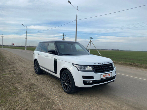 2015 Land Rover Range Rover IV, белый - вид 1