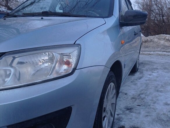 2016 Lada (ВАЗ) Granta I, белый, 499000 рублей - вид 5