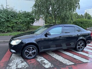 2013 Skoda Octavia II (A5) Рестайлинг, чёрный, 1199000 рублей, вид 4