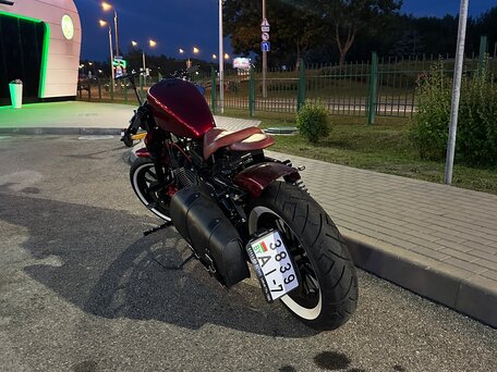 2008 Harley-Davidson Sportster 1200, красный, 920000 рублей, вид 4