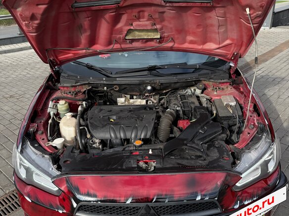 2008 Mitsubishi Lancer X, красный, 880000 рублей - вид 16