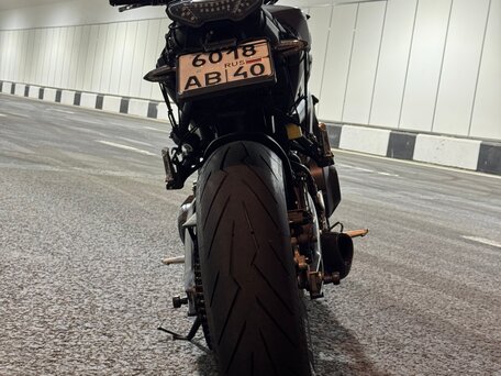 2014 Yamaha MT-09 (FZ-09), серый, 700000 рублей, вид 4