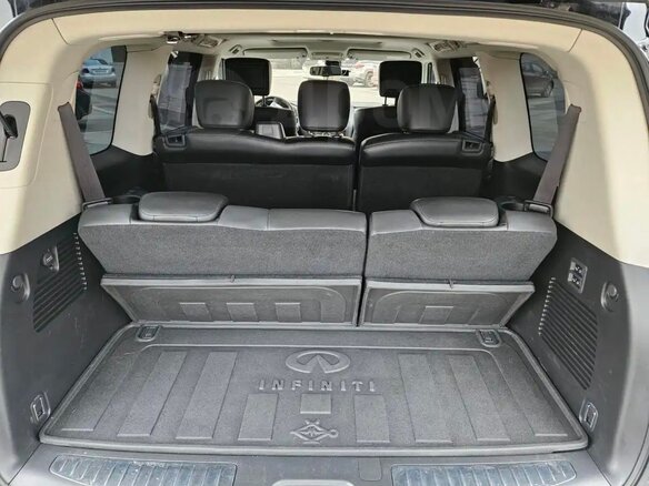 2017 Infiniti QX80 I Рестайлинг, чёрный, 3700000 рублей - вид 4