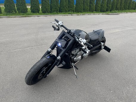 2003 Harley-Davidson V-Rod, чёрный, 1290000 рублей, вид 4