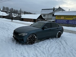 2021 BMW 3 серии 318d VII (G2x), синий, 4070000 рублей, вид 1