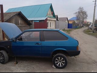 1999 Lada (ВАЗ) 2108, синий, 180000 рублей, вид 2