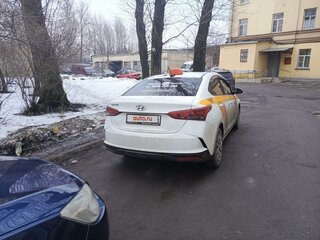 2020 Hyundai Solaris II Рестайлинг, белый, 1700000 рублей, вид 1