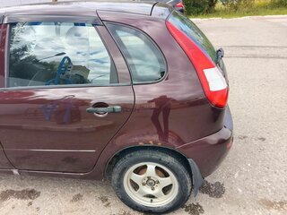 2011 Lada (ВАЗ) Kalina I, пурпурный, 240000 рублей, вид 4