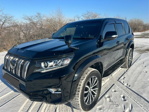 2018 Toyota Land Cruiser Prado 150 Series Рестайлинг 2, чёрный, 4994000 рублей - вид 2
