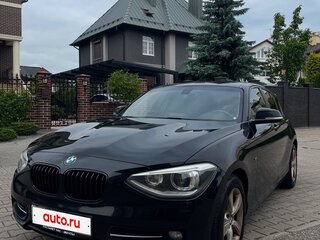2014 BMW 1 серии 116i II (F20/F21), чёрный, 1350000 рублей, вид 1