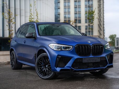 2021 BMW X5 M Competition III (F95), синий, 9990000 рублей, вид 1