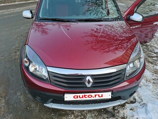 2013 Renault Sandero Stepway I, красный, 849000 рублей, вид 1