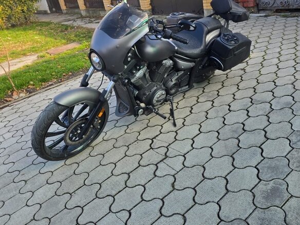 2014 Yamaha XVS1300, серый, 1200000 рублей