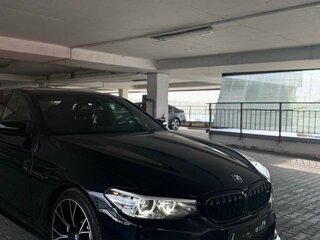 2017 BMW 5 серии 530i xDrive VII (G30/G31/G38), синий, 2850000 рублей, вид 5