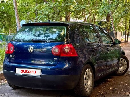 2006 Volkswagen Golf V, синий, 435000 рублей, вид 4