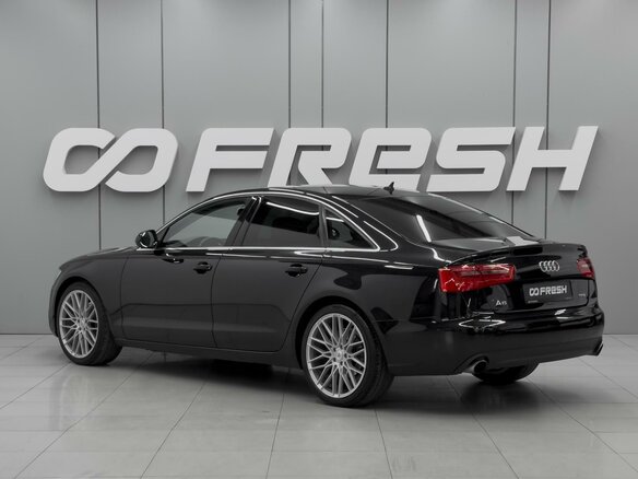 2014 Audi A6 IV (C7), чёрный - вид 1