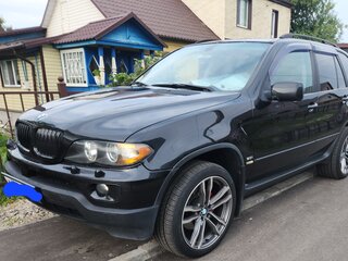 2004 BMW X5 3.0i I (E53) Рестайлинг, чёрный, 1000000 рублей, вид 1