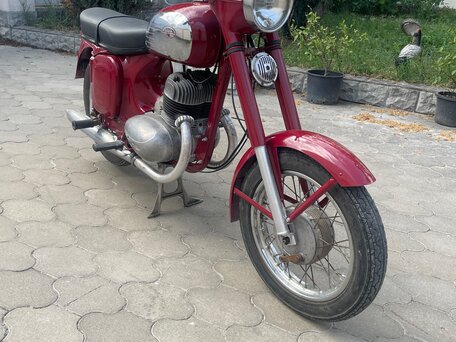 1972 Jawa 350/360, красный, 250000 рублей, вид 4