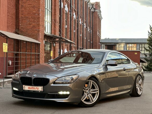 2012 BMW 6 серии 640i III (F06/F13/F12), серый, 1820000 рублей
