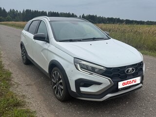 2024 Lada (ВАЗ) Vesta SW Cross I Рестайлинг (NG), белый, 1410000 рублей, вид 2