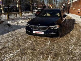 2019 BMW 5 серии 520d xDrive VII (G30/G31/G38), синий, 3500000 рублей, вид 4