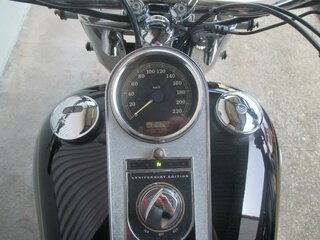 2005 Harley-Davidson Fat Boy, чёрный, 889000 рублей, вид 5