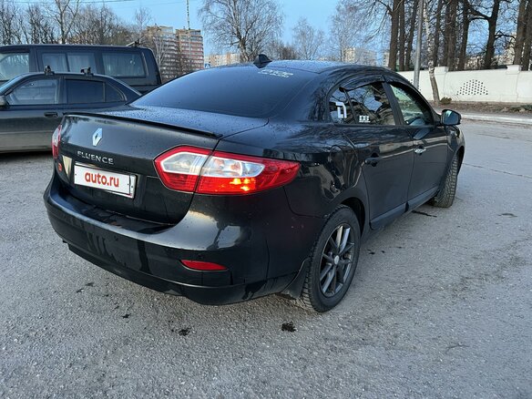 2012 Renault Fluence I, чёрный, 1000000 рублей - вид 3