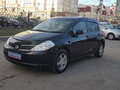 2007 Nissan Tiida I, чёрный