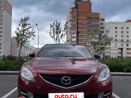 2008 Mazda 6 II (GH), красный, 1230000 рублей, вид 2