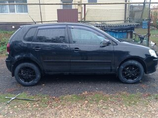 2008 Volkswagen Polo IV Рестайлинг, чёрный, 540000 рублей, вид 3