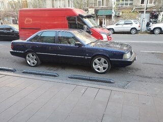 1990 Audi 200 II (C3) Рестайлинг, синий, 1000000 рублей, вид 4