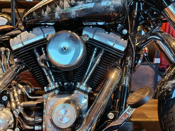 2017 Harley-Davidson Softail Slim, чёрный - вид 8