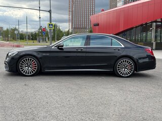 2014 Mercedes-Benz S-Класс AMG 63 AMG Long III (W222, C217), чёрный, 3500000 рублей, вид 4