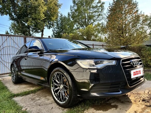 2014 Audi A6 IV (C7), чёрный, 1650000 рублей