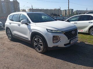 2020 Hyundai Santa Fe IV, белый, 2895200 рублей, вид 2