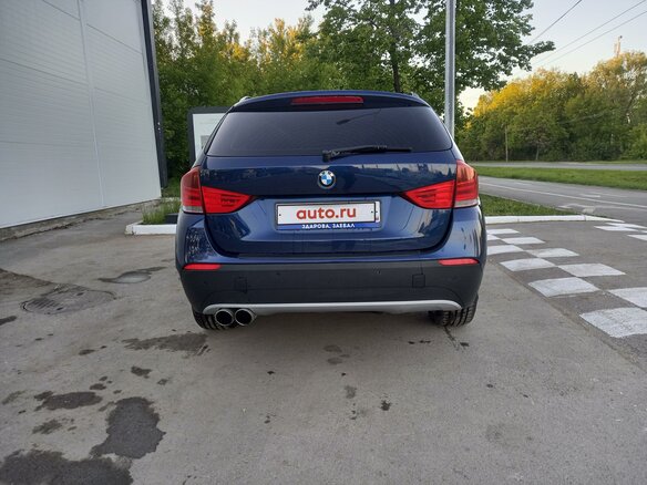 2010 BMW X1 20d I (E84), синий, 1300000 рублей - вид 2
