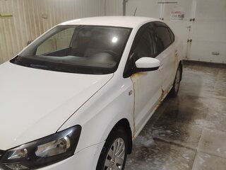 2013 Volkswagen Polo V, белый, 450000 рублей, вид 2