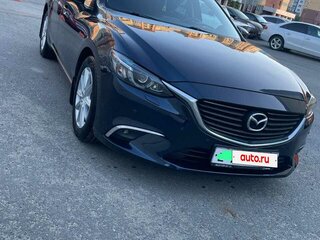 2017 Mazda 6 III (GJ) Рестайлинг, синий, 2150000 рублей, вид 1