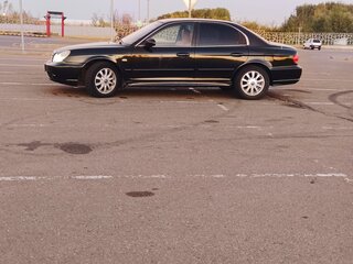2008 Hyundai Sonata ТагАЗ IV (EF) Рестайлинг, чёрный, 550000 рублей, вид 4