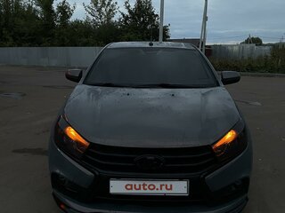 2018 Lada (ВАЗ) Vesta I, серый, 1150000 рублей, вид 3