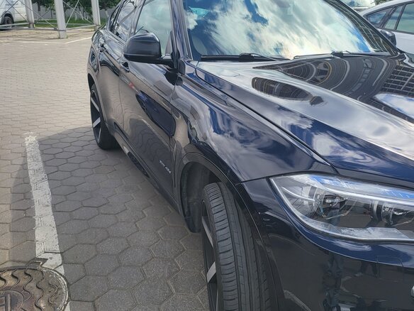 2019 BMW X6 40d II (F16), чёрный, 3600000 рублей - вид 7