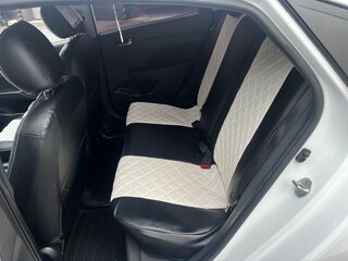 2017 Hyundai Solaris II, белый, 808000 рублей, вид 4