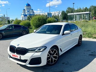 2020 BMW 5 серии 520d xDrive VII (G30/G31/G38) Рестайлинг, белый, 4690000 рублей, вид 1