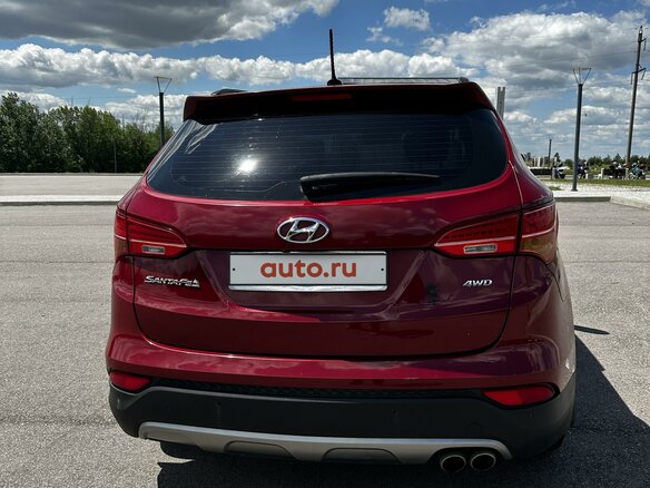 2013 Hyundai Santa Fe III, красный, 2150000 рублей - вид 7