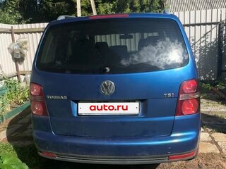 2008 Volkswagen Touran I Рестайлинг, синий, 550000 рублей, вид 2