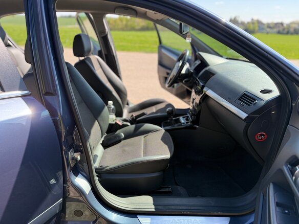 2010 Opel Astra H Рестайлинг, синий, 530000 рублей - вид 7