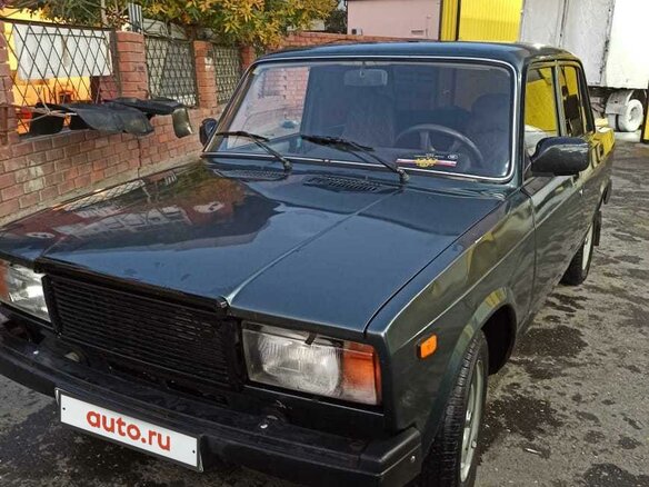 2010 Lada (ВАЗ) 2107, зелёный - вид 1