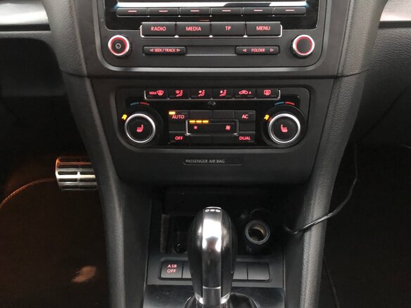 2011 Volkswagen Golf VI, синий - вид 18